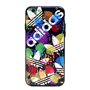 adidas アディダス iphone7 ケース ロゴデザイン 大人気 