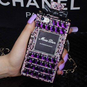 iPhone8 Plus 香水瓶ケース Dior