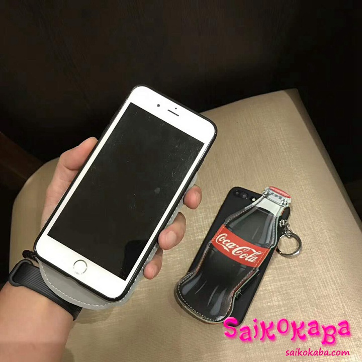 iPhone7 plus ケース コカ・コーラボトル型 独特