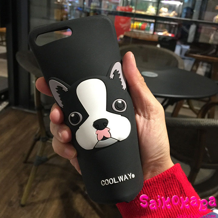 iphone6sケース Coolway 3D犬 可愛い