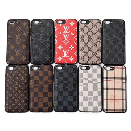 LV iphonexs ケース カード入れ レザー製 ビジネス風 男女兼用