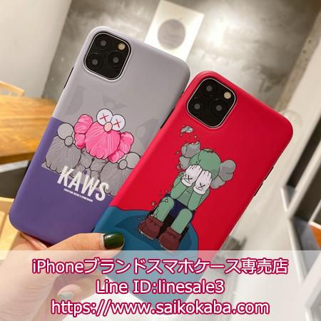 Kaws アニメ落書き配色的スマホケース