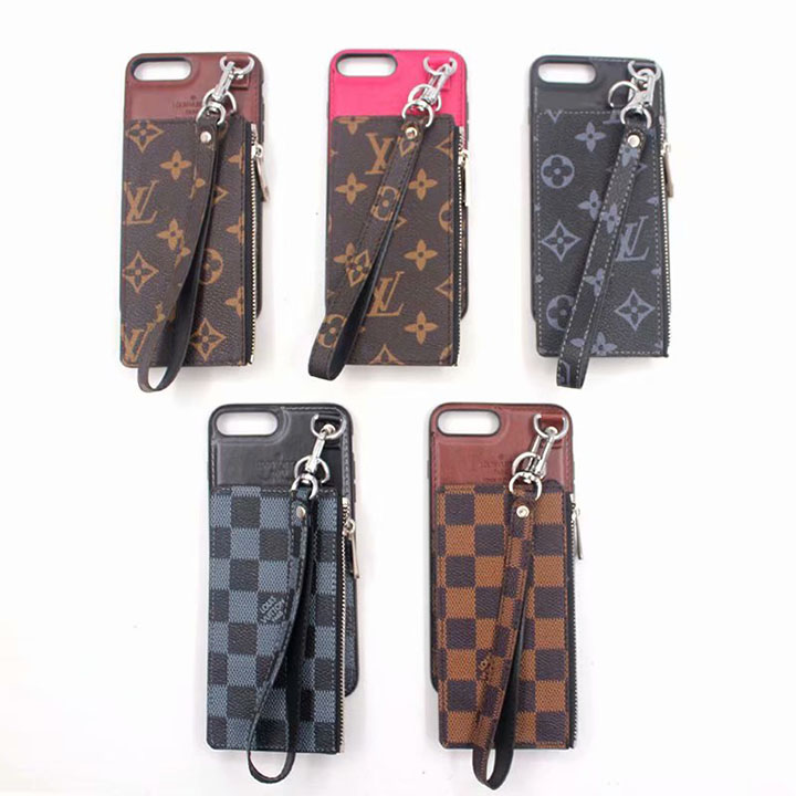 LV iPhoneX カバー カード収納 ブランド