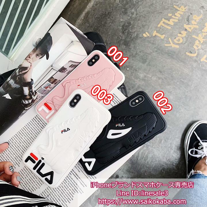 FILA iPhoneXs Max ケース 3D 立体的