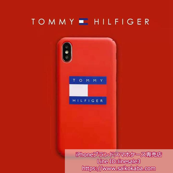 iPhoneXs 携帯カバー TOMMY HILFIGER ホワイト