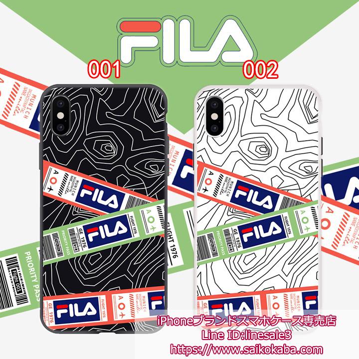 アイホンXs Max ケース FILA ストリート風