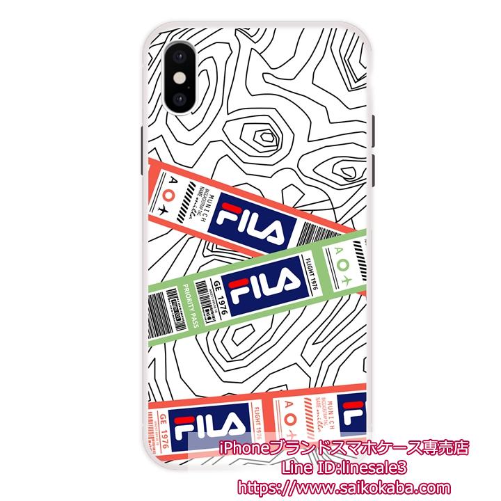 スマホケース iphonexs fila 流行風