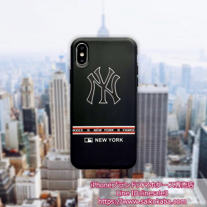 Yankees iphonexr スマホケース 配送無料