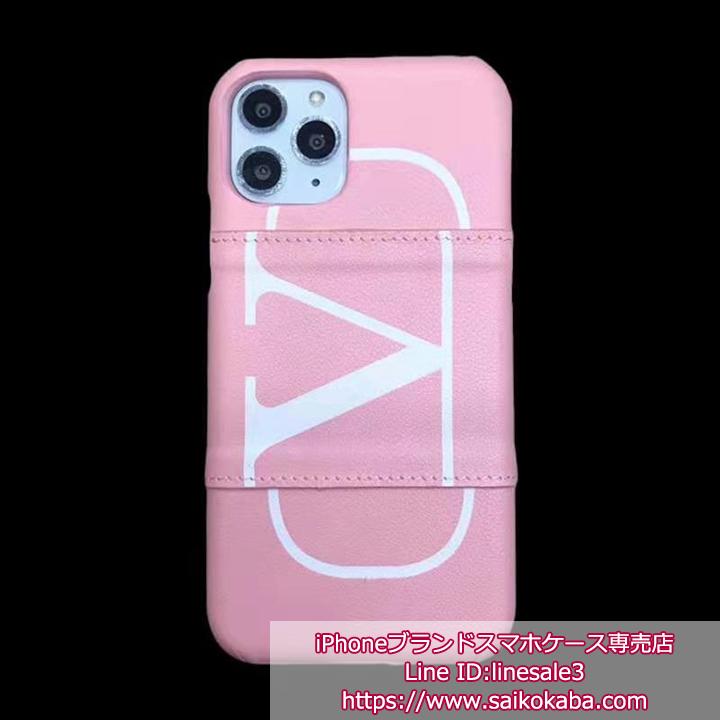 Valentinoブランド柄スマホケース,valentino iphone11pro case,ヴァレンティノ大人気PUレザー製ケース,アイフォン11pro通勤風芸能人愛用カバー,ファッションiphone11pro max携帯ケース