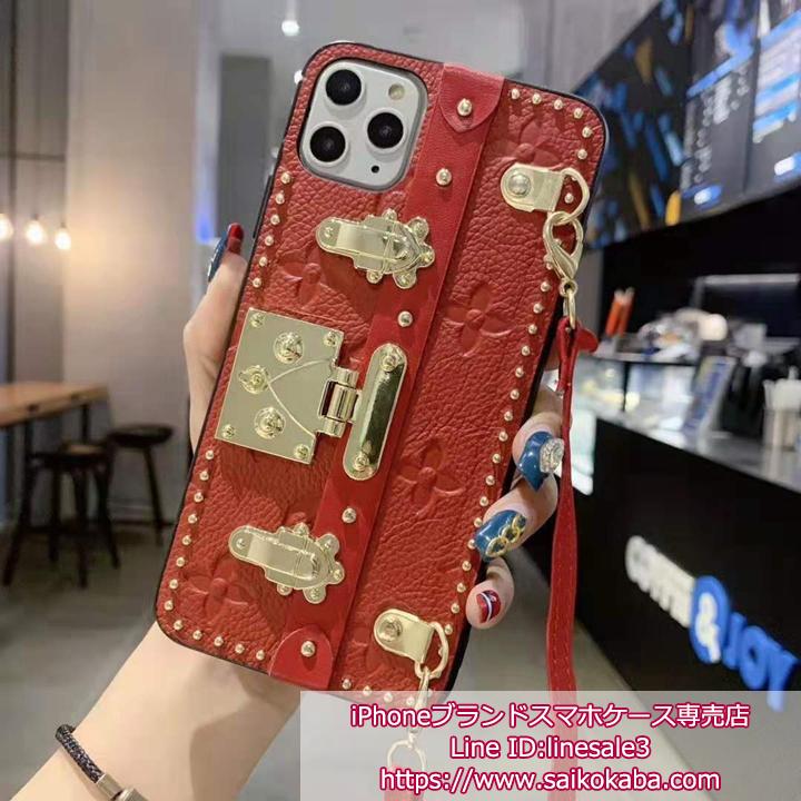 ルイヴィトンブランド柄レザー製スマホケース,Louis vuitton iphone11pro case,LVバッグ型メタリック付きケース,肩掛け可能芸能人愛用おしゃれカバー,個性的スタンド機能アイフォン11携帯ケース